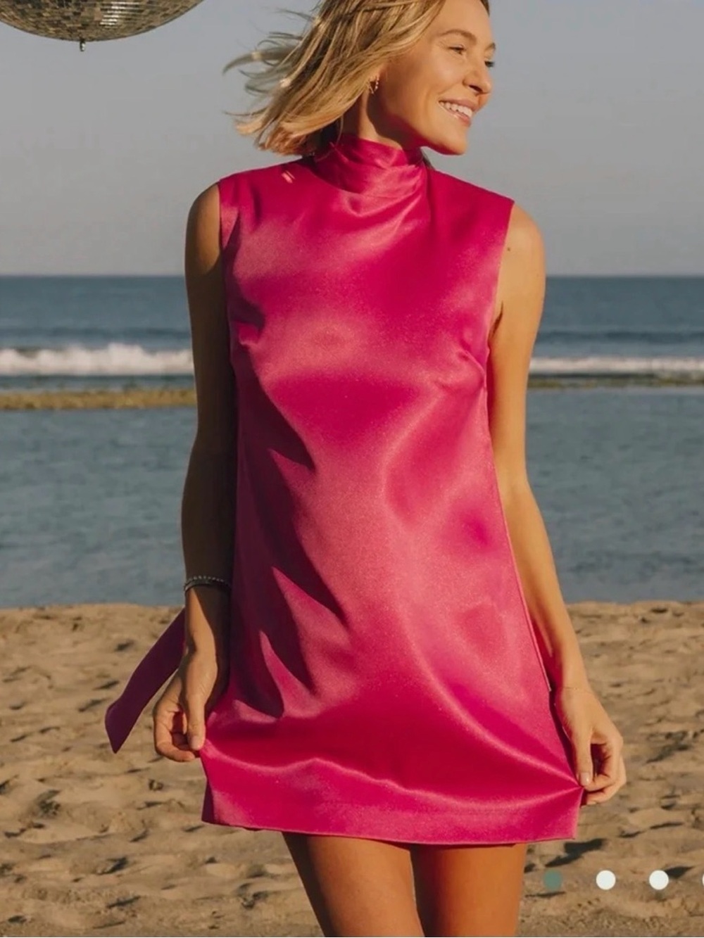 Daily Drills NWT Silky Mini Dress Size Small